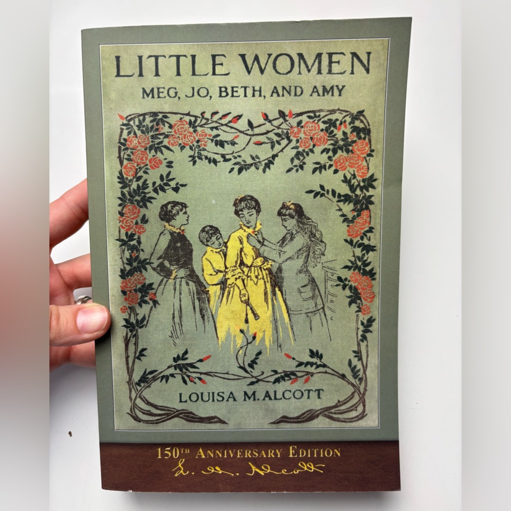 Little Women 150th Anniversary Edition paperback book